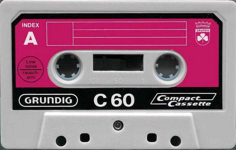 Compact Cassette Grundig 60 Type I Normal 1969 Germany