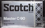 Compact Cassette Scotch Master 90 Type I Normal 1976 Japan