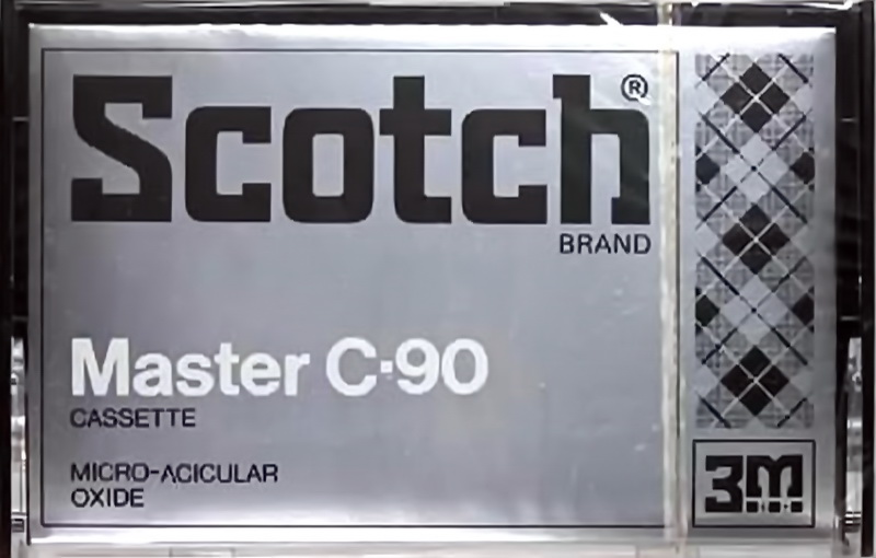 Compact Cassette: 3M Scotch - Master 90