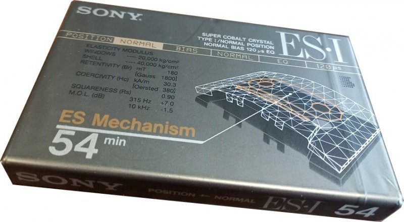 Compact Cassette: Sony  - ES-I 54