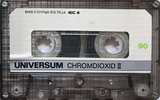 Compact Cassette Universum 90 Type II Chrome 1984 Europe