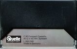 Compact Cassette Universum 90 Type II Chrome 1984 Europe