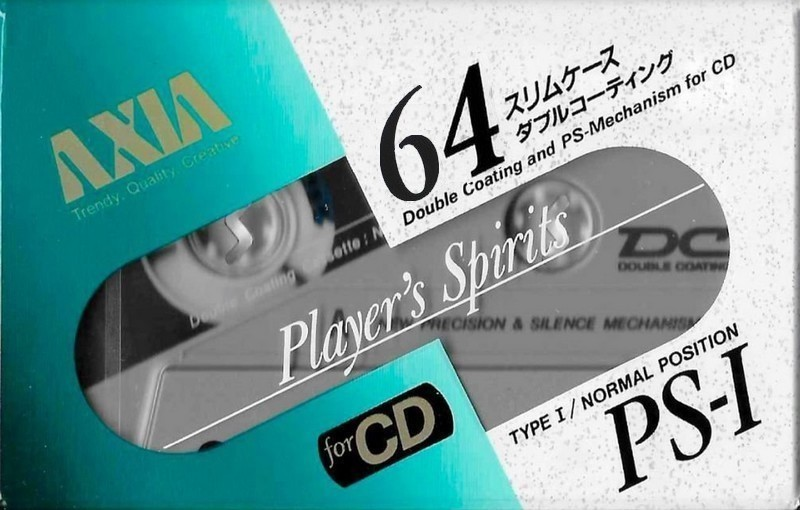 Compact Cassette: FUJI AXIA - PS-I 64