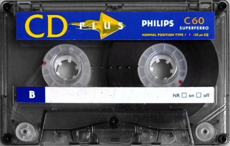 Compact Cassette Philips CD Plus 60 Type I Normal 1994 Europe