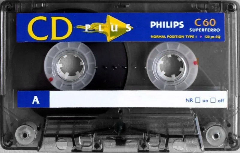 Compact Cassette Philips CD Plus 60 Type I Normal 1994 Europe