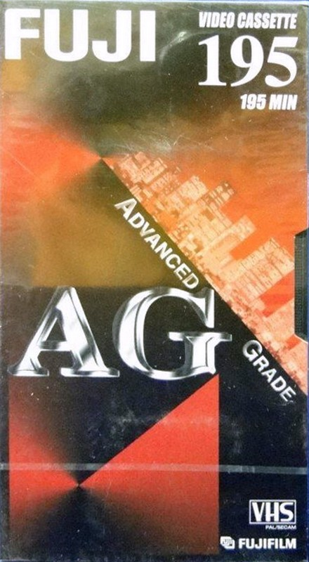 VHS, Video Home System Fuji AG 195 "AG E-195" Type I Normal 2002 Worldwide