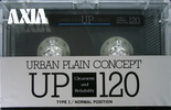 Compact Cassette AXIA UP 120 "UP 120" Type I Normal 1988 Japan