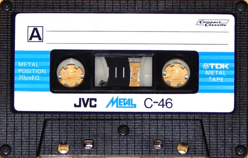 Compact Cassette JVC Metal / ME 46 Type IV Metal 1979 USA