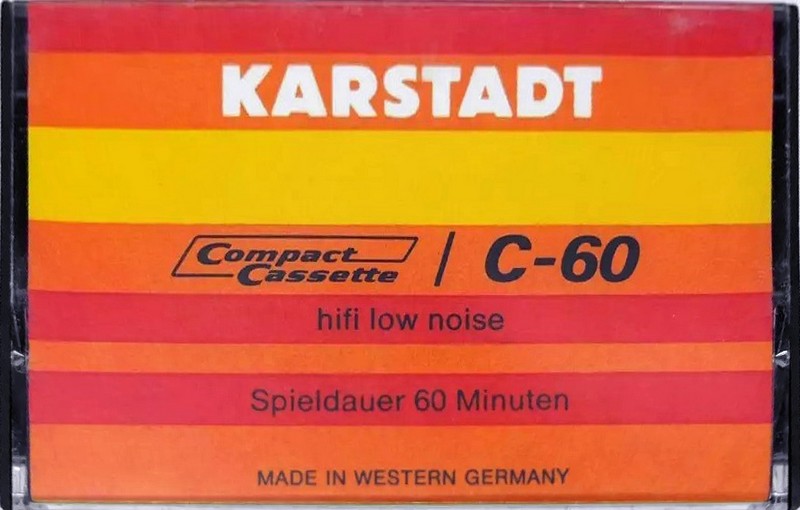Compact Cassette Karstadt 60 Type I Normal 1971 Germany