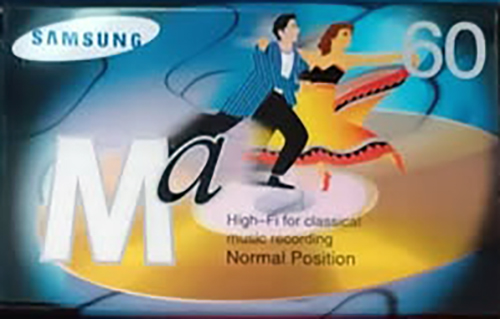 Compact Cassette Samsung MA 60 Type I Normal 2001 Europe