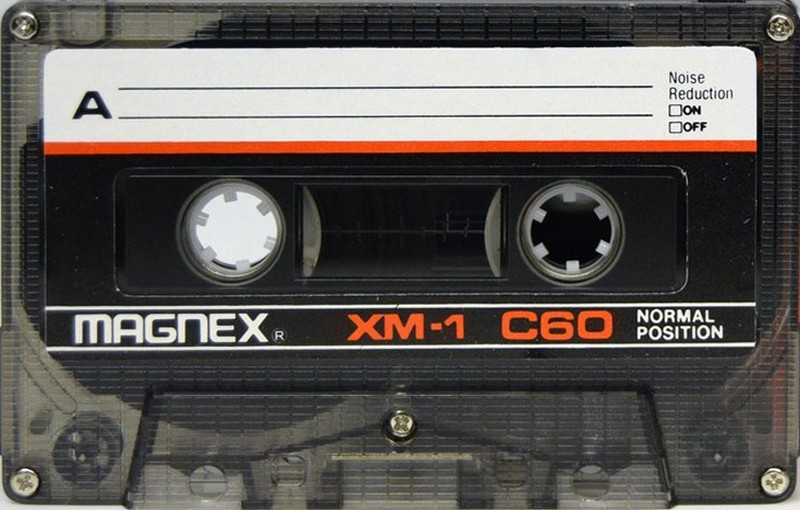 Compact Cassette Magnex XM-1 60 Type I Normal 1986 Europe