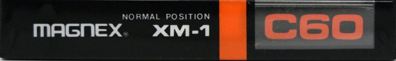 Compact Cassette Magnex XM-1 60 Type I Normal 1986 Europe