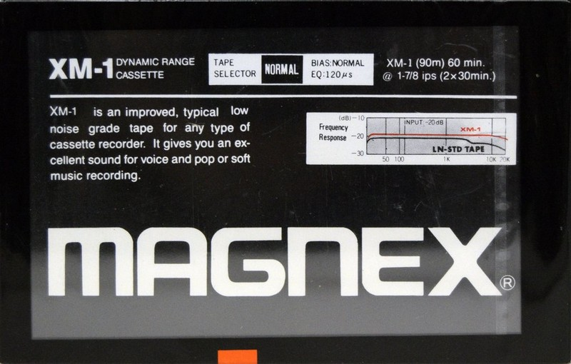 Compact Cassette:  Magnex - XM-1 60