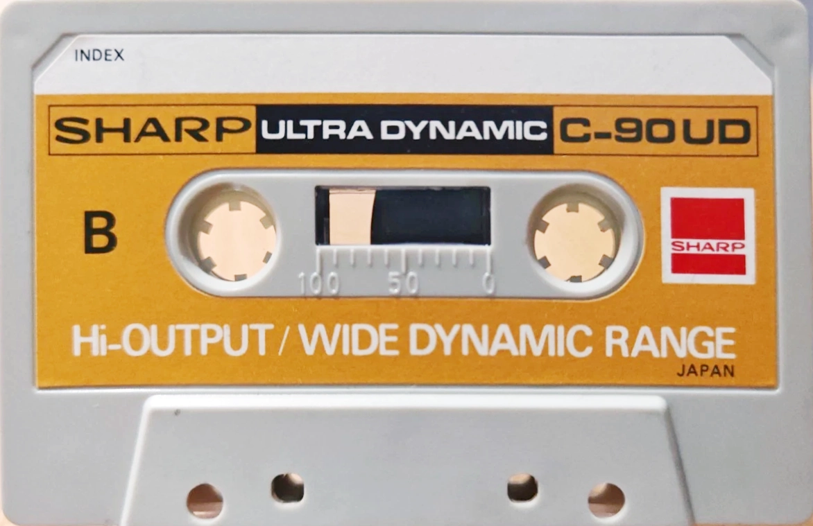 Compact Cassette Sharp UD 90 Type I Normal 1973 Worldwide