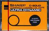 Compact Cassette Sharp UD 90 Type I Normal 1973 Worldwide