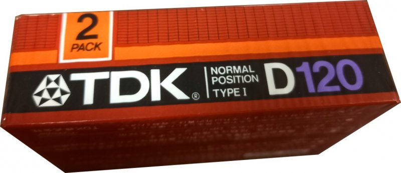 2 pack TDK D 120 Type I Normal 1984 Japan