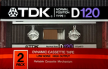 2 pack TDK D 120 Type I Normal 1984 Japan