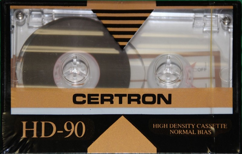Compact Cassette Certron HD 90 Type I Normal China