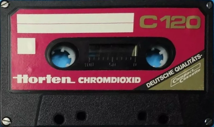 Compact Cassette Horten 120 Type II Chrome 1977 Germany