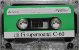 Compact Cassette Hi Fi Supersound 60 Type I Normal 1980 Germany