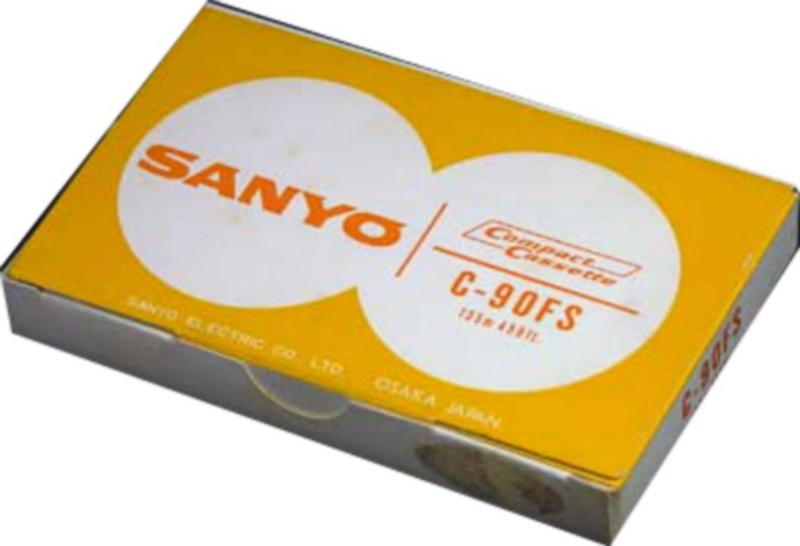Compact Cassette Sanyo FS 90 "C-90FS" Type I Normal 1972 Japan