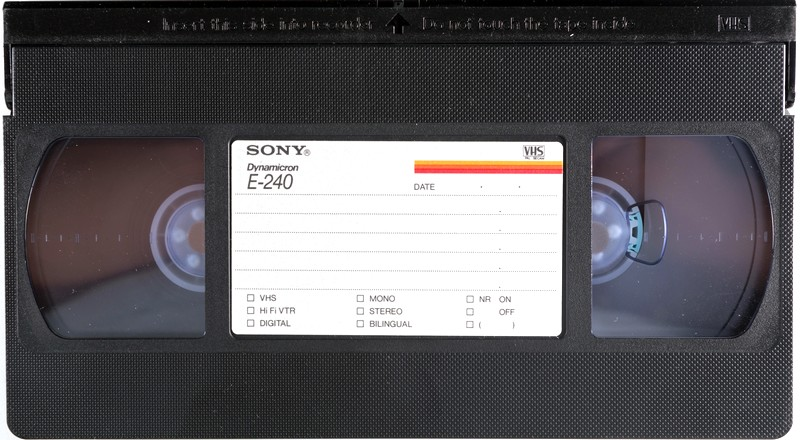 VHS, Video Home System Sony Dynamicron 240 Type I Normal 1984 Europe
