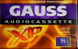 Compact Cassette Gauss XP 94 Type I Normal 2001 Latin America