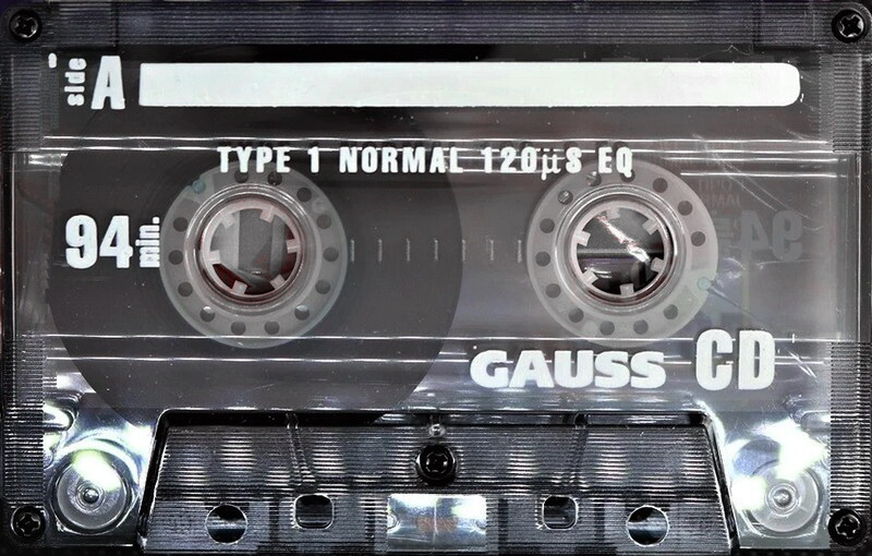 Compact Cassette Gauss XP 94 Type I Normal 2001 Latin America