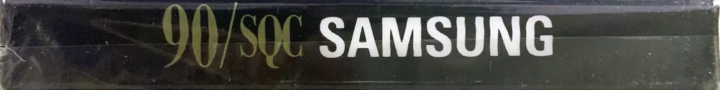 Compact Cassette Samsung SQC 90 Type I Normal 1996 North America