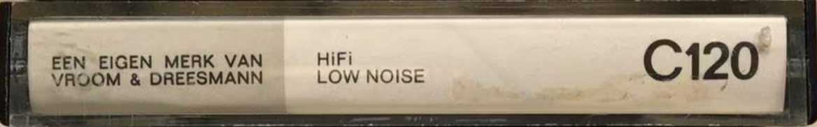 Compact Cassette Vendomatic 120 Type I Normal Netherlands