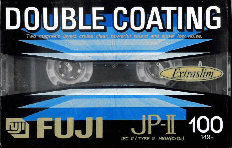 Compact Cassette Fuji JP-II 100 Type II Chrome 1994 Europe