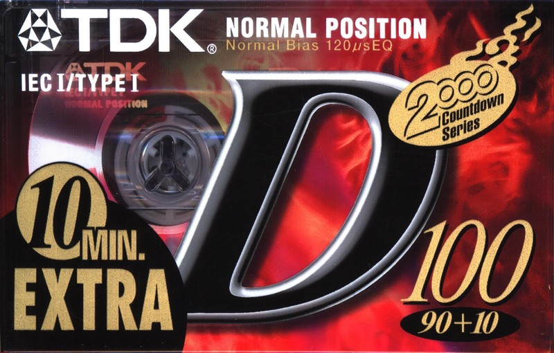 Compact Cassette: TDK  - D 100