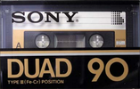 Compact Cassette Sony Duad 90 Type III Ferro Chrome 1983 Japan