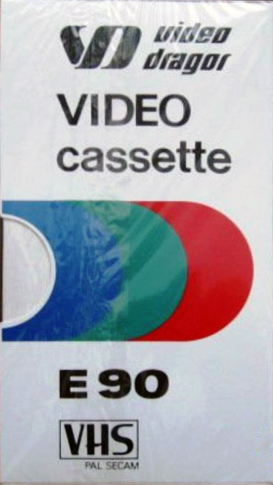 VHS, Video Home System VD Video Dragor 90 Type I Normal 1987 Bulgaria