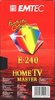 VHS, Video Home System Emtec Home TV Master 240 Type II Chrome 2002 Worldwide