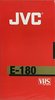 VHS, Video Home System JVC 180 "E-180 DN" Type I Normal Europe
