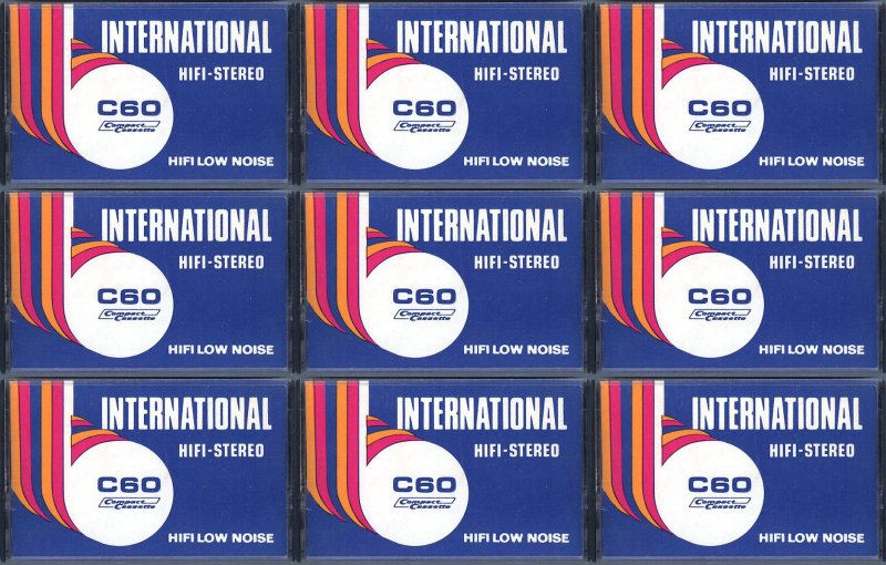 Compact Cassette International 60 Type I Normal 1979 Hong Kong