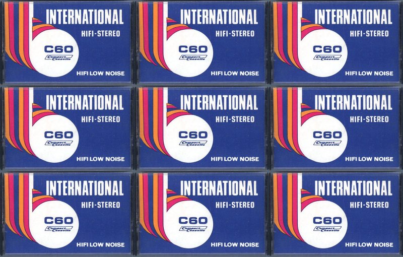 Compact Cassette:  International -  60