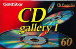Compact Cassette Goldstar CD Gallery 60 Type I Normal 1993 Canada