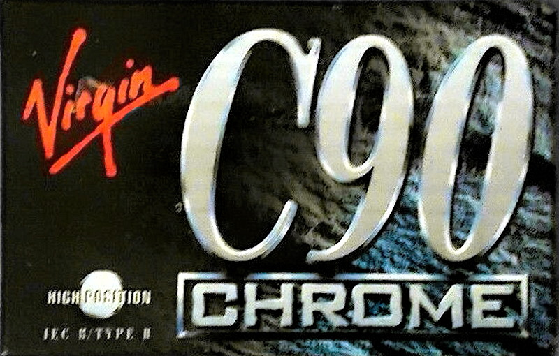 Compact Cassette Virgin 90 Type II Chrome UK