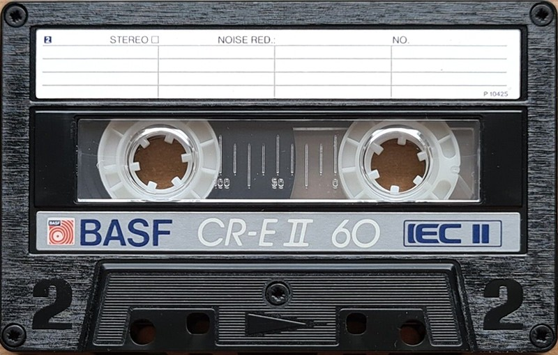 Compact Cassette: BASF  - Chromdioxid Extra II 60