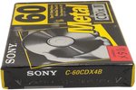 Compact Cassette Sony CDix IV 60 "C-60CDX4B" Type IV Metal 1994 Japan
