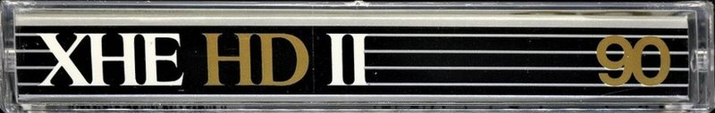 Compact Cassette Audio Magnetics XHE HD II 90 Type II Chrome 1982 Canada