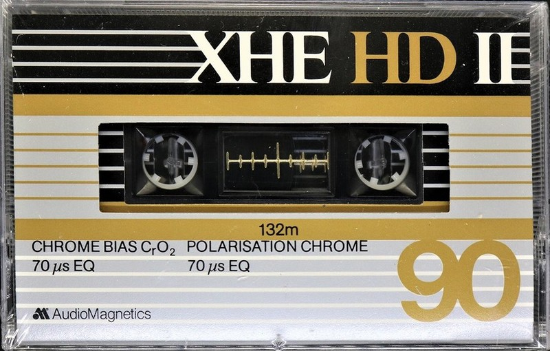 Compact Cassette:  Audio Magnetics - XHE HD II 90