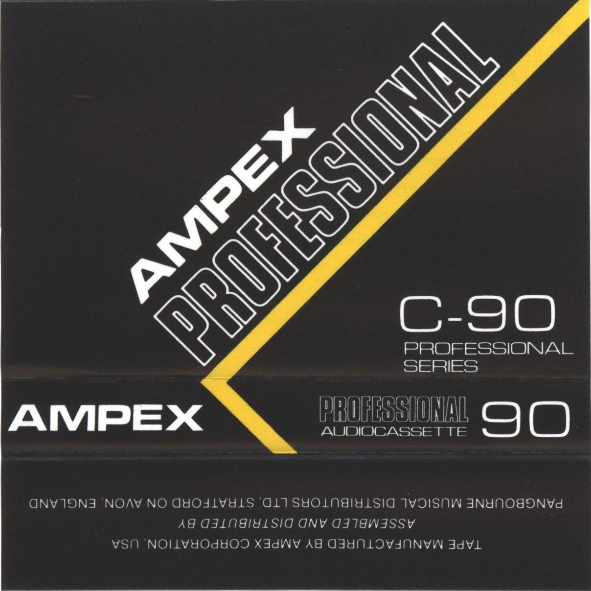 Compact Cassette Ampex Professional 45 Type I Normal 1980 UK