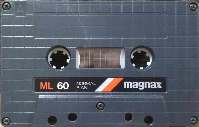 Compact Cassette Magnax ML 60 Type I Normal 1981 Japan