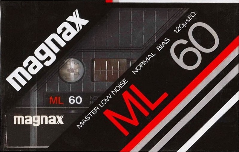 Compact Cassette Magnax ML 60 Type I Normal 1981 Japan