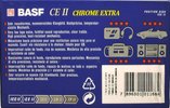 Compact Cassette BASF CE II Chrome Extra 60 Type II Chrome 1995 Latin America