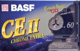 Compact Cassette BASF CE II Chrome Extra 60 Type II Chrome 1995 Latin America