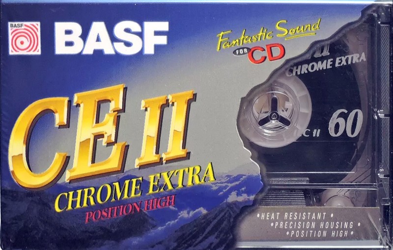 Compact Cassette: BASF  - CE II 60